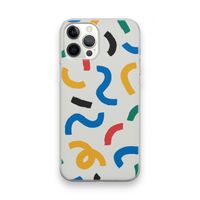 Illustratieve pop 2: iPhone 12 Pro Max Transparant Hoesje