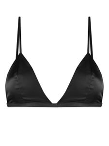 Kiki de Montparnasse soutien-gorge à bonnets triangles - Noir