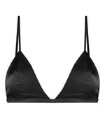 Kiki de Montparnasse soutien-gorge à bonnets triangles - Noir