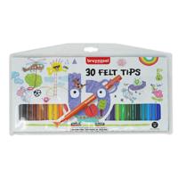Bruynzeel viltstiften 30 felt tips