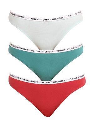 Tommy Hilfiger - 3p Dames slip - Stretch Cotton - 0XS, Maat:L