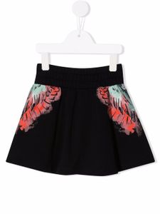 Marcelo Burlon County Of Milan Kids jupe évasée à imprimé Wings - Noir