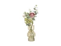 Bloemenvaas Courtly groot 25x 14 cm - mosgroen