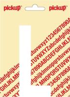 Plakletter Nobel Sticker witte letter L - Pickup