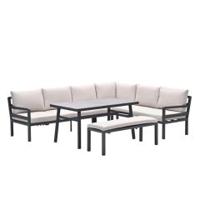 Outlet X: Garden Impressions Corsica Lounge- diningset Rechts - Desert Sand (8713002008227) - Warentuin Collection Outlet X: Garden Impressions Corsica Lounge- diningset Rechts - Desert Sand (8713002008227) - Warentuin Collection