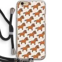Pony: iPhone 6 / 6S Transparant Hoesje met koord