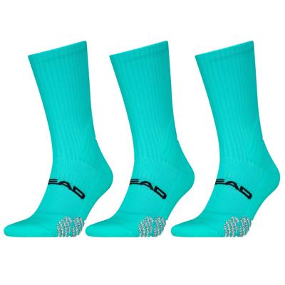 HEAD Padel Sokken Crew 3-pack Aqua-39/42