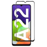 Samsung Galaxy A22 4G/A32 4G 9D Full Cover Glazen Screenprotector - Zwarte Rand - thumbnail