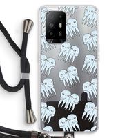Octopussen: Oppo A95 5G Transparant Hoesje met koord