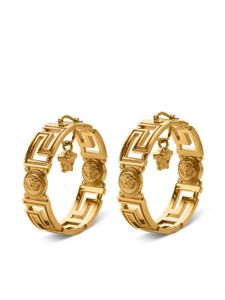 Versace boucles d'oreilles pendantes Greca Medusa