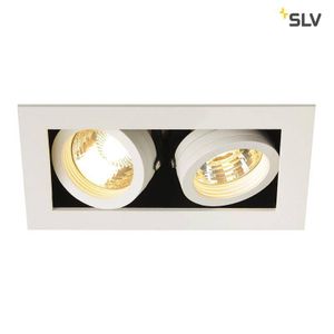 SLV Kadux 2 GU10 230V WIT inbouwspot