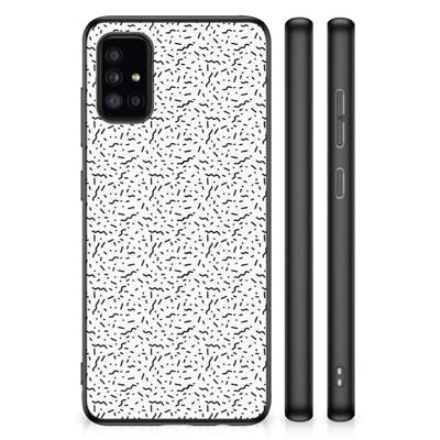Samsung Galaxy A51 Bumper Case Stripes Dots