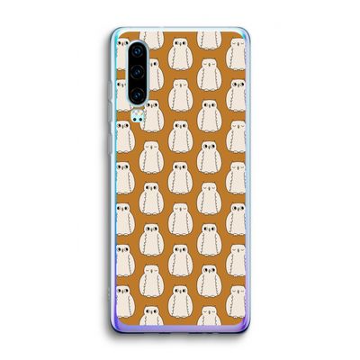 Uilen: Huawei P30 Transparant Hoesje