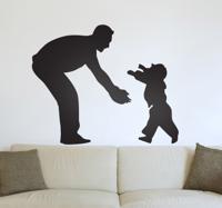 Sticker baby vader knuffel