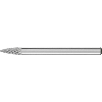 PFERD TOOLS 21222543 Freesstift Spitsboog Lengte 37 mm Afmeting, Ø 3 mm Werklengte 7 mm Schachtdiameter 3 mm