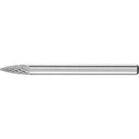 PFERD TOOLS 21222543 Freesstift Spitsboog Lengte 37 mm Afmeting, Ø 3 mm Werklengte 7 mm Schachtdiameter 3 mm