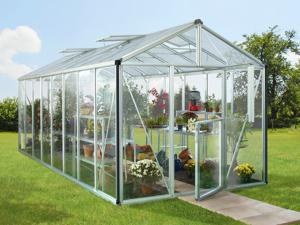 Vitavia Tuinkas Zeus (3 mm gehard veiligheidsglas, Aluminium, ca. 15,7 qm)