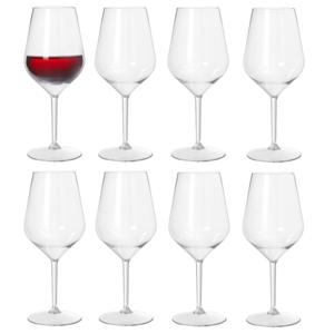 Duni Wijnglas Elegance - 8x - onbreekbaar kunststof - 400 ml - vaatwasser bestendig