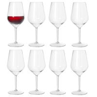 Duni Wijnglas Elegance - 8x - onbreekbaar kunststof - 400 ml - vaatwasser bestendig