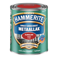 Hammerite Metaallak Zijdeglans | Rood | Z240 | 750ml - 5123987