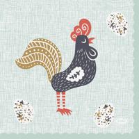 Duni servetten easter morning 24x24cm