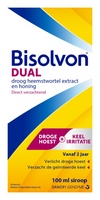 Bisolvon Dual Droge Hoest + Keelirritatie Siroop - thumbnail