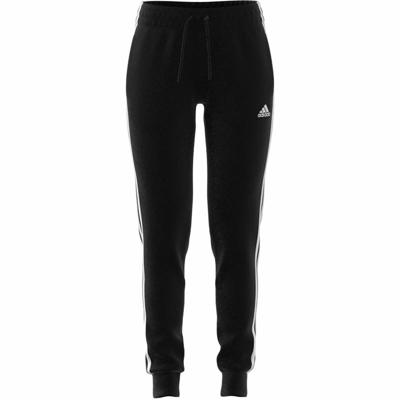 Lange sportbroek Adidas 3S Fl C Pt Zwart Vrouw - Maat: L