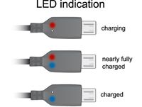 DeLOCK USB 2.0-A - USB micro-B, 1.5m USB-kabel 1,5 m USB A Micro-USB B Zwart - thumbnail