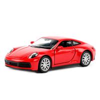 Speelgoed Porsche auto - rood - die-cast metaal - 11 cm - Model 911 Carrera   -
