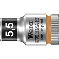 Wera 8790 HMA 05003720001 Dop (zeskant) Dopsleutelinzetstuk 5.5 mm 1/4 (6.3 mm) Wera 8790 HMA 05003720001 Dop (zeskant) Dopsleutelinzetstuk 5.5 mm 1/4 (6.3 mm)