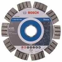Bosch Accessoires Diamantdoorslijpschijf Best for Stone 125 x 22,23 x 2,2 x 12 mm 1st - 2608602642