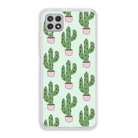 Cactus Lover: Samsung Galaxy A22 4G Transparant Hoesje