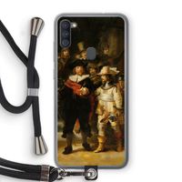 De Nachtwacht: Samsung Galaxy A11 Transparant Hoesje met koord De Nachtwacht: Samsung Galaxy A11 Transparant Hoesje met koord