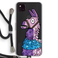 Lama: Pixel 4a 5G Transparant Hoesje met koord