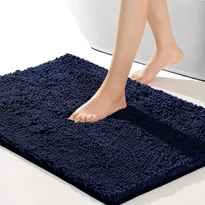 PlushPad Luxe Chenille Badmat - Antislip & Superzacht - Voor Ultiem Comfort in de Badkamer