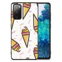 Samsung Galaxy S20 FE Back Cover Hoesje Icecream