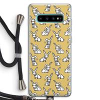 Haas: Samsung Galaxy S10 Plus Transparant Hoesje met koord