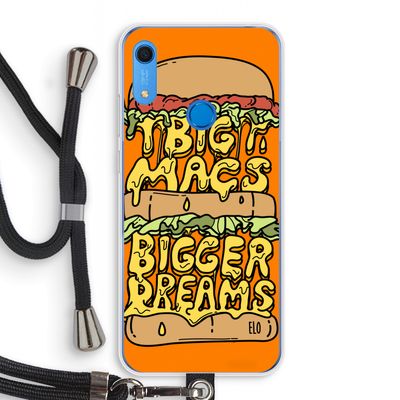 Big Macs Bigger Dreams: Huawei Y6s Transparant Hoesje met koord