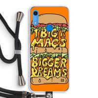 Big Macs Bigger Dreams: Huawei Y6s Transparant Hoesje met koord