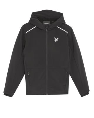 Lyle & Scott winter winterjas jongens - zwart - gewatteerd