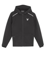 Lyle & Scott winter winterjas jongens - zwart - gewatteerd