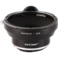 K&F Lens Adapter Pentax 67 - Canon EOS (EF / EF-S)