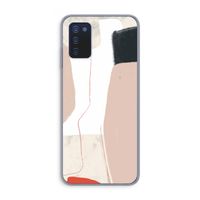 Lava: Samsung Galaxy A03s Transparant Hoesje
