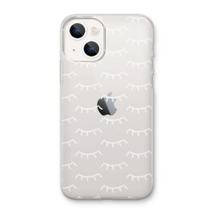 Wimpers: iPhone 13 mini Transparant Hoesje