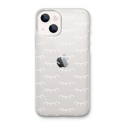 Wimpers: iPhone 13 mini Transparant Hoesje