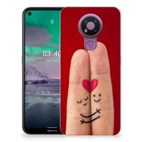 Nokia 3.4 | Sillicone Back Cover | Liefde - Origineel Romantisch Cadeau