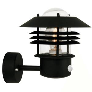 Buitenlamp wandlamp bewegingssensor Nordlux &apos;Vejer&apos; Nordlux E27 IP54 -Zwart