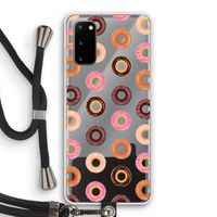 Donuts: Samsung Galaxy S20 Transparant Hoesje met koord
