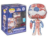 Marvel POP! Art Series Vinyl Figure Captain America 9cm