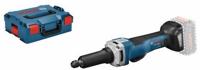 Bosch Blauw ggs 18v-23 plc professional rechte slijper met veiligheidsschakelaar zonder accu's en lader in l-boxx - 0601229200